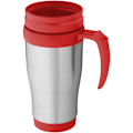 Miniatyrbild 1 av 3: Bullet Sanibel Isolerad Mugg (2-pack) 12 x 18 x 8 cm Silver/ Silver/Red 12 x 18 x 8 cm