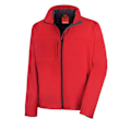Miniatyrbild 1 av 2: Result Classic Soft Shell-jacka för män, XL, röd Red XL