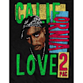 Miniatyrbild 3 av 3: Tupac Shakur Unisex Vuxen California Love T-Shirt XXL Svart Black XXL