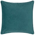 Miniatyrbild 2 av 3: Furn Taormina Piped Floral Kuddfodral One Size Teal Teal One Size