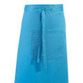 Miniatyrbild 2 av 2: Premier Unisex Färger Bar Apron / Arbetskläder (Lång Continental S Turquoise One Size