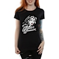 Miniatyrbild 4 av 6: Wonder Woman Dam/Damer Hint Bomull T-shirt XL Svart Black XL