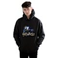 Miniatyrbild 2 av 3: Hary Potter Herr Hogwarts Slott Hoodie 4XL Svart Black 4XL