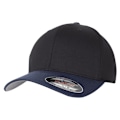 Miniatyrbild 1 av 4: Flexfit Unisex Tvåfärgad Keps L-XL Svart/Marinblå Black/Navy L-XL