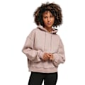 Miniatyrbild 2 av 4: Bygg ditt varumärke Dam/Dam ekologisk Oversized Hoodie 4XL Dus Dusk Rose 4XL