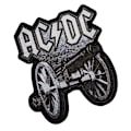 Miniatyrbild 2 av 2: AC/DC For Those About To Rock Strykjärnslapp En Storlek Svart/Grå Black/Grey One Size