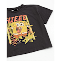 Miniatyrbild 2 av 6: SpongeBob SquarePants Dam/Damer Beskuren Topp L Kolgrå/Gul Charcoal Grey/Yellow L