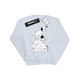 Miniatyrbild 1 av 5: Disney Herr 101 Dalmatiner Stol Sweatshirt 3XL Vit White 3XL