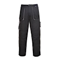 Miniatyrbild 1 av 2: Portwest Texo Contrast Workwear Byxor L/R Svart Black L/R