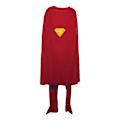 Miniatyrbild 2 av 3: Superman Deluxe Muskler Kostym L Blå/Röd/Gul Blue/Red/Yellow L