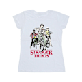 Miniatyrbild 1 av 3: Netflix Dam/Kvinnor Stranger Things Retro Bikers Bomull T-shirt White M