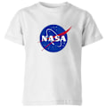 Miniatyrbild 1 av 6: NASA Pojkar Insignia Logotyp Bomulls T-shirt 12-13 År Vit White 12-13 Years