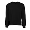 Miniatyrbild 1 av 2: Bella + Canvas Unisex Vuxen Fleece Drop Shoulder Sweatshirt XL DTG Black XL