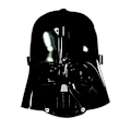 Miniatyrbild 2 av 2: Star Wars Episode 3 Darth Vader Mask En Storlek Svart Black One Size