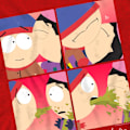 Miniatyrbild 4 av 5: South Park Unisex Vuxen Kyle & Wendy Rutor Alla Hjärtans Dag T-shirt Red M