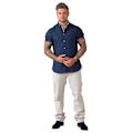 Miniatyrbild 3 av 3: Duke Herr D555 Rockford Denim Comfort Jeans 32L Stone Stone 32L