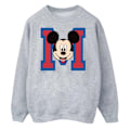 Miniatyrbild 1 av 6: Disney Herr Mickey Mouse Ansikte Sweatshirt XL Sports Grey Sports Grey XL
