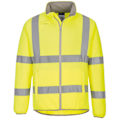 Miniatyrbild 1 av 3: Portwest Unisex Vuxen Eco Vänlig Fleece Jacka 4XL Gul Yellow 4XL