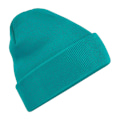 Miniatyrbild 1 av 2: Beechfield Unisex Original Cuffed Beanie Vintermössa En Storlek Em Emerald One Size