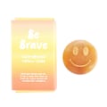 Miniatyrbild 2 av 3: Something Different Be Brave Jade Glad Ansikte Dekorativ Kristall Yellow One Size