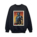 Miniatyrbild 1 av 3: Star Wars Pojkar The Mandalorian Paz Vizla Kortsweatshirt 7-8 År Black 7-8 Years