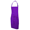 Miniatyrbild 1 av 2: Dennys Flerfärgad Haklappsförkläde 28x36 tum (2-pack) One Size Pu Purple One Size