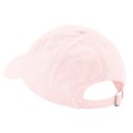 Miniatyrbild 2 av 2: Beechfield 6 Panel Low Profile Cap One Size Pastel Rosa Pastel Pink One Size