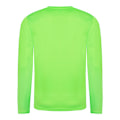 Miniatyrbild 2 av 2: AWDis Just Cool Herr Långärmad Cool Sports Performance Plain Electric Green M