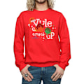 Miniatyrbild 3 av 5: National Lampoon's Christmas Vacation Herr Yule Crack Up Sweatshirt Red S