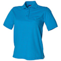 Miniatyrbild 1 av 2: Henbury Dam/Kvinnor 65/35 Poloshirt XL Safirblå Sapphire Blue XL