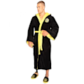 Miniatyrbild 1 av 2: Harry Potter Hufflepuff Robe för män, One Size, Svart/Gul Black/Yellow One Size