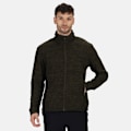 Miniatyrbild 2 av 3: Regatta Mens Thornly Full Zip Fleece XXL Mörk Khaki Marl Dark Khaki Marl XXL