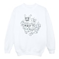 Miniatyrbild 1 av 4: Disney Mens The Muppets Muppet Babies Mono Group Sweatshirt XL White XL
