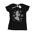Miniatyrbild 1 av 5: Disney Princess Dam/Damer Belle Vinter Silhouette Bomull T-Shirt Black L