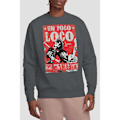 Miniatyrbild 4 av 4: Coco Unisex Vuxen Un Poco Loco Hector Poster Sweatshirt S Charc Charcoal S