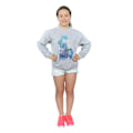 Miniatyrbild 4 av 5: Disney Princess Girls Cinderella Filled Silhouette Sweatshirt 1 Sports Grey 12-13 Years