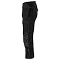 Miniatyrbild 3 av 4: Projob herr Stretch Plain Cargo byxor 32S svart Black 32S