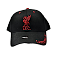 Miniatyrbild 1 av 2: Liverpool FC Unisex Vuxen Mass Frost Snapback Cap One Size Blac Black/Red One Size