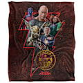 Miniatyrbild 2 av 6: Black Adam Logofilt En Storlek Flerfärgad Multicoloured One Size