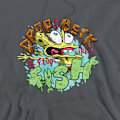 Miniatyrbild 4 av 5: SvampBob Fyrkant Herr Drop And Flop Hoodie M Gråmelerad Charcoal M