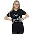 Miniatyrbild 2 av 3: Corpse Bride Dam/Damer Gifta De Döda Bomull Pojkvän T-Sh Black 3XL