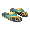 Miniatyrbild 1 av 5: Animal Barn/Barn Jekyl Återvunnet Flip Flops 2 UK Grön/Gul Green/Yellow 2 UK