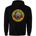 Miniatyrbild 2 av 2: Guns N Roses Unisex Vuxen Baktryck Logo Full Zip Hoodie L Bla Black L