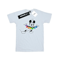 Miniatyrbild 1 av 3: Disney Boys Mickey Mouse Rainbow Chain T-Shirt 3-4 år Vit White 3-4 Years