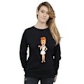 Miniatyrbild 2 av 3: The Flintstones Dam/Damer Wilma Flintstone Klassisk Pose Sweatshirt Black M