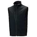 Miniatyrbild 1 av 4: Russell Herr 3-lagers Soft Shell Gilet Jacka M Svart Black M