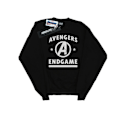 Miniatyrbild 1 av 3: Marvel Mens Avengers Endgame Varsity Sweatshirt 5XL Svart Black 5XL