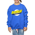 Miniatyrbild 3 av 5: The Big Bang Theory Girls Sheldon Bazinga Sweatshirt 9-11 år Royal Blue 9-11 Years