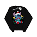Miniatyrbild 1 av 3: Disney Herr Lilo And Stitch Julbelysning Sweatshirt 4XL Svart Black 4XL
