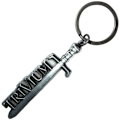 Miniatyrbild 1 av 2: Trivium Svärd Nyckelring Storlek: One Size Silver Silver One Size